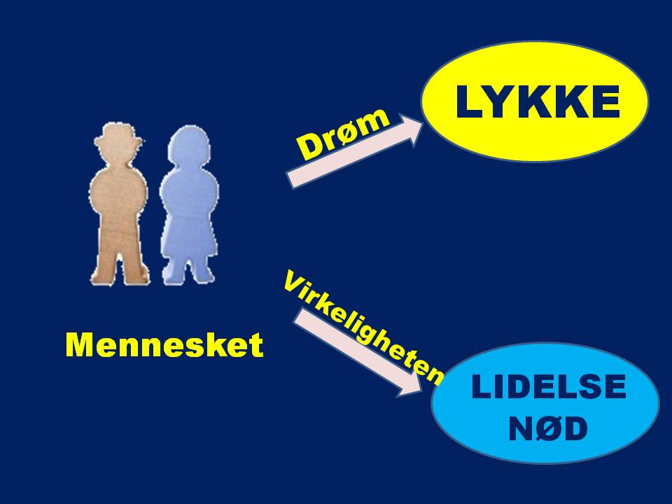 Lykke drøm, virkelighet